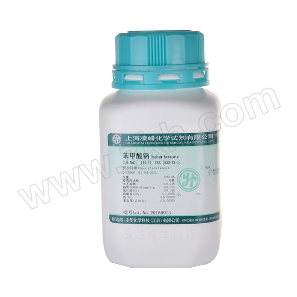 YONGHUA/永华 苯甲酸钠 144002128 CAS:532-32-1 等级:AR 250g 1瓶