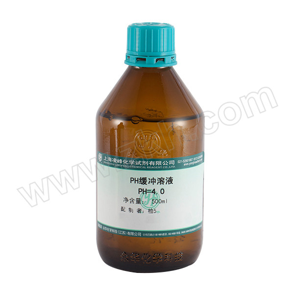YONGHUA/永华 pH标准缓冲溶液 730125104 邻苯二甲酸氢钾 pH4.0 500mL 1瓶