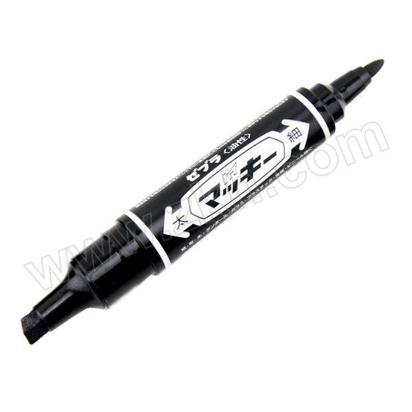 ZEBRA/斑马 大双头记号笔 MO-150-MC-BK 黑色6MM/1.0MM 1支