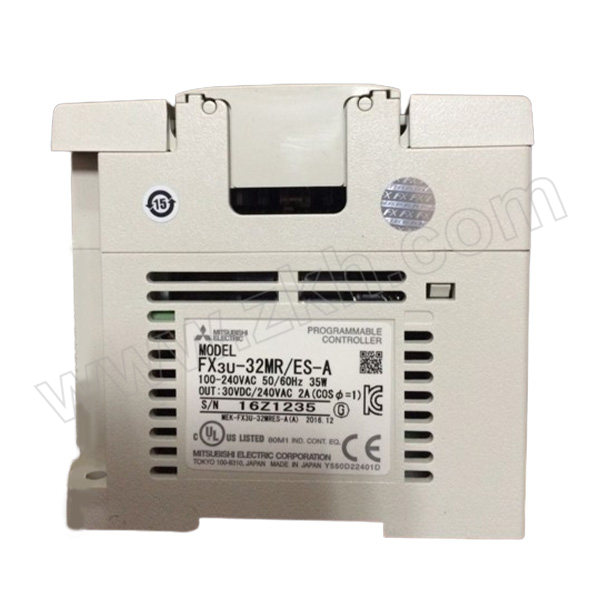 MITSUBISHI/三菱 FX3U系列基本单元 FX3U-32MR/ES-A 16输入/16输出 1个