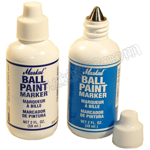 MARKAL BALL PAINT MARKER YELLOW 圆珠油漆笔0131 084621 黄色 200G 1支