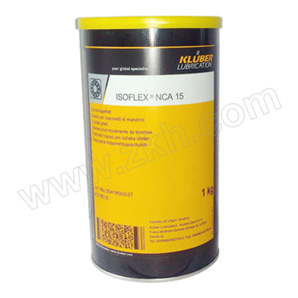 KLUBER/克鲁勃 润滑剂 ISO FLEX NCA 15 1kg 1桶
