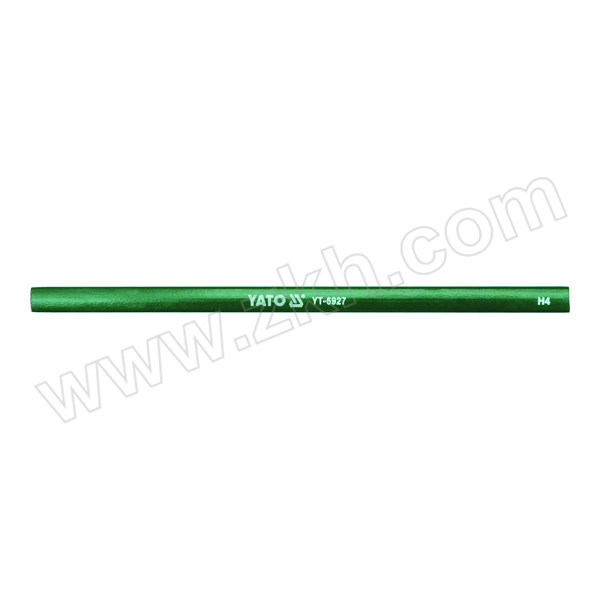 YATO/易尔拓 木工铅笔 YT-6927 H4 绿色245×12mm 1组