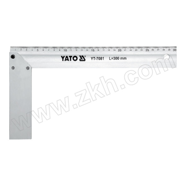 YATO/易尔拓 铝合金角尺 YT-7081 300mm 1把
