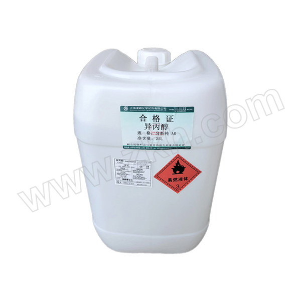 YONGHUA/永华 异丙醇 126402165 CAS号67-63-0 规格AR 25L 1桶