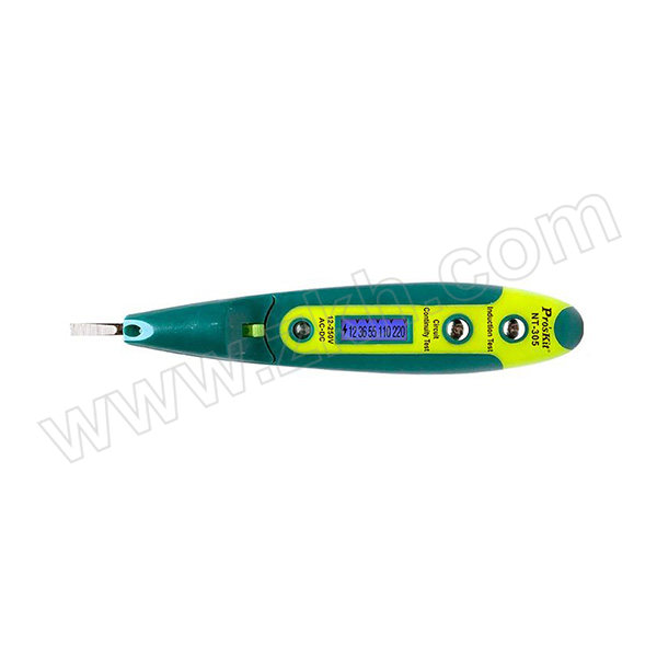 PROSKIT/宝工 数显式验电笔 NT-305 AC70-250V/DC12-55V 140mm 1支