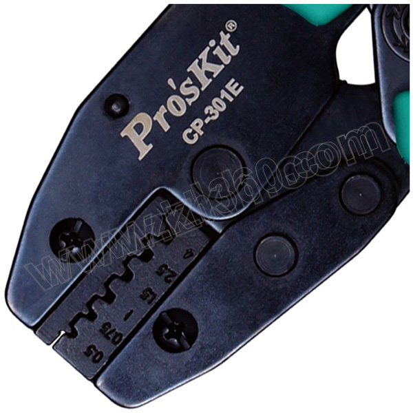 PROSKIT/宝工 欧洲端子棘轮压接钳 CP-301E AWG22-12/0.5-4.0mm² 225mm 1把