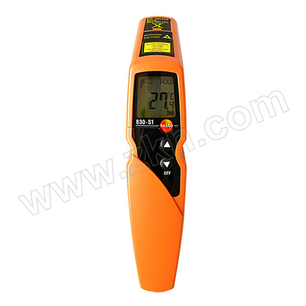 TESTO/德图 红外测温仪 testo 830-S1 带单点激光瞄准器，带限值设置及报警功能 1台