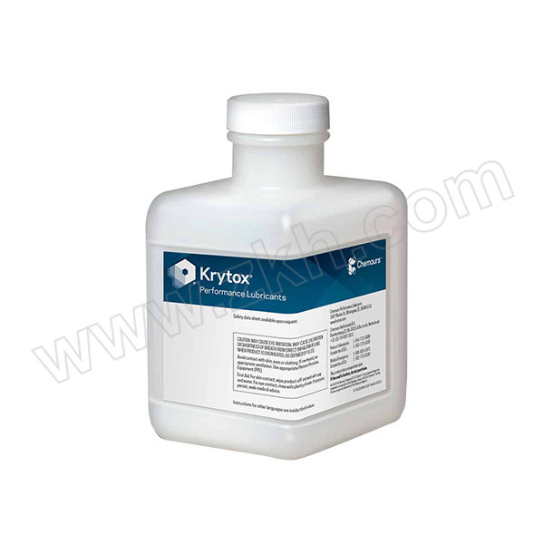 CHEMOURS/科慕 耐压氟素润滑剂 KRYTOX GPL 215(原杜邦品牌) 1kg 1桶