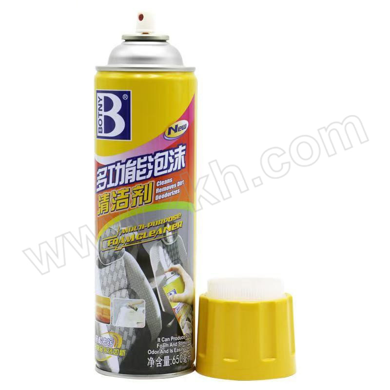 BOTNY/保赐利 多功能泡沫清洁剂 B-1109 有刷头 650mL 1支
