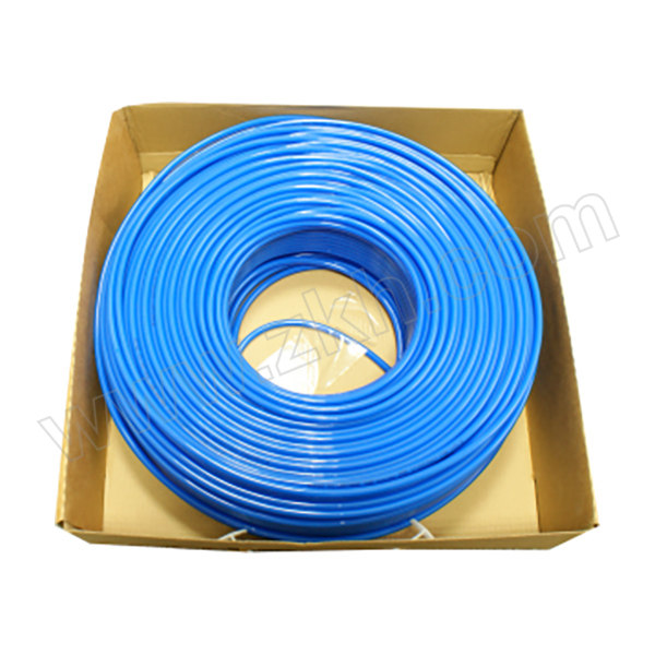 ZHENGMI/正密 PU气管 PU0640-200M-蓝色 6(4)mm×200m PU 蓝色 1卷