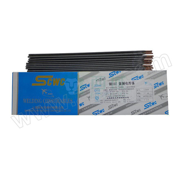 SCWC/斯米克 紫铜焊条 ECu Cu107-4.0mm 350mm 5kg 1盒