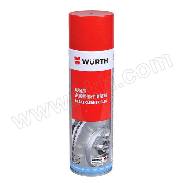 WURTH/伍尔特 金属零部件清洗剂 089010810 500mL 1罐