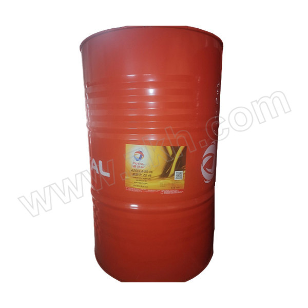 TOTAL/道达尔 液压油 AZOLLA-ZS46 208L 1桶