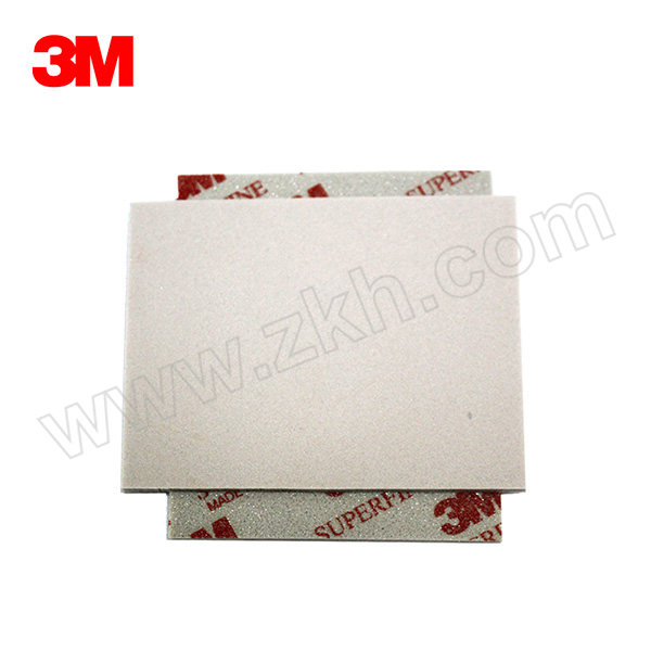 3M 海绵砂纸 02602 114x139mm 红色 约500-600# 20片 1盒