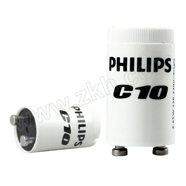 PHILIPS/飞利浦 荧光灯启辉器 C10 4-65W 220V 1个