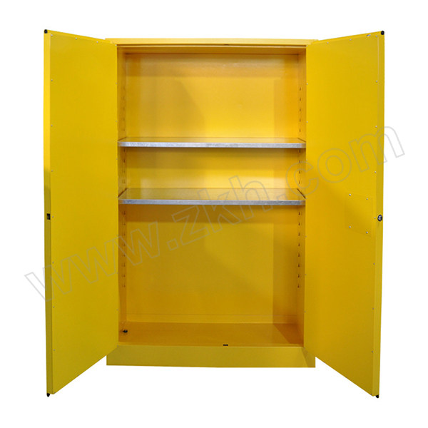 ZOYET/众御 易燃液体安全柜 ZYC0045 45gal/170L 高1650mm 宽1090mm 深460mm 双门 手动 黄色 1台