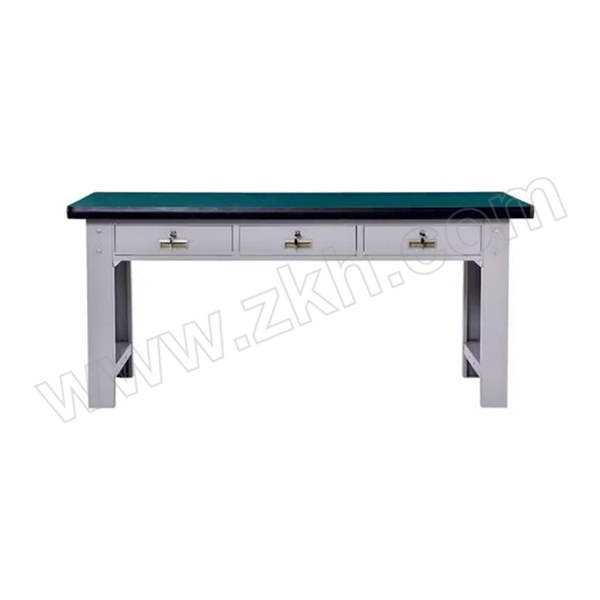 ZKH/震坤行 三抽重型工作桌 QH03040复G 1800×750×800mm 除桌面灰色 1张