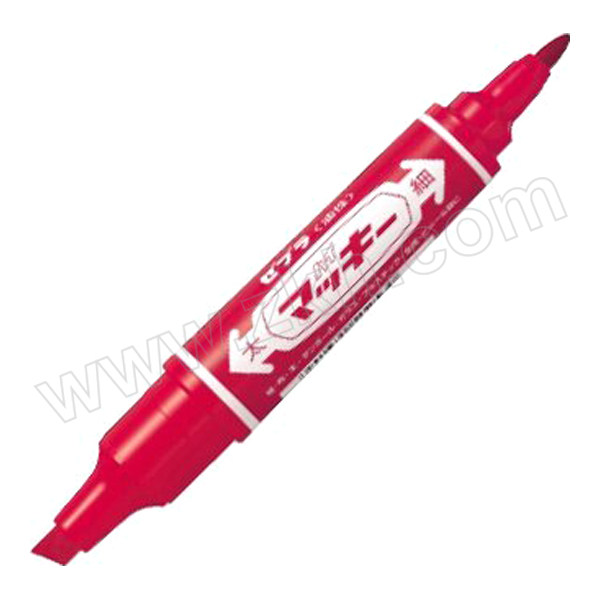 ZEBRA/斑马 大双头记号笔 MO-150-MC-R 红色6mm/1.0mm 1支
