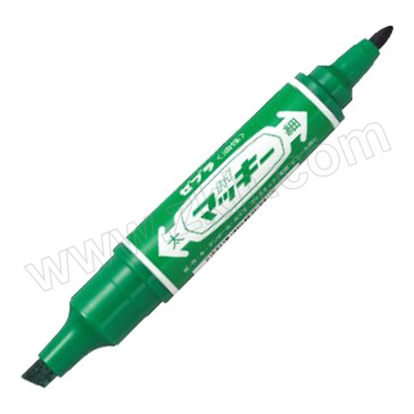 ZEBRA/斑马 大双头记号笔 MO-150-MC-G 绿色6mm/1.0mm 1支