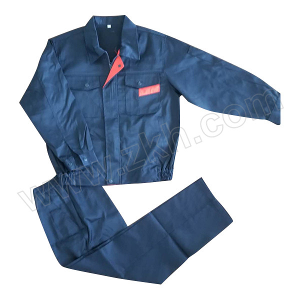 MEIZHUO/美卓 长袖涤卡工作服 工作服 L/170 深蓝色 1套