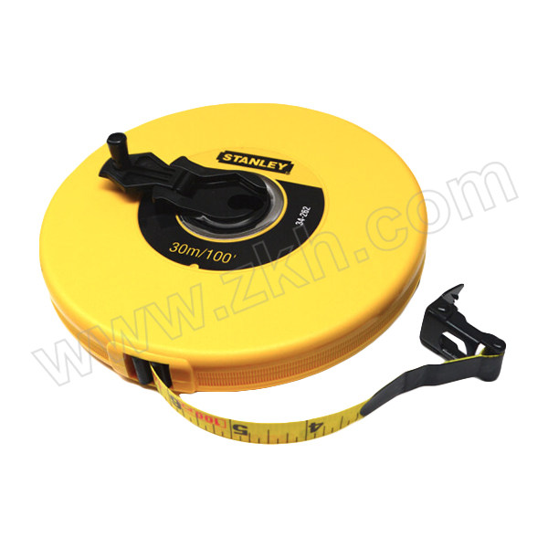 STANLEY/史丹利 密闭式玻璃纤维公英制卷尺 STHT34262-8-23 30M/100'×13mm 1把