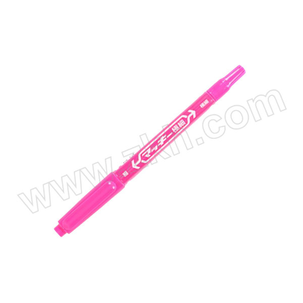 ZEBRA/斑马 小双头记号笔 YYTS5 粉红色1mm/0.5mm 1支