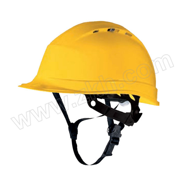 DELTA/代尔塔 CH4ABS系列ABS安全帽 102106 黄色 8点织物内衬 含下颏带 1顶