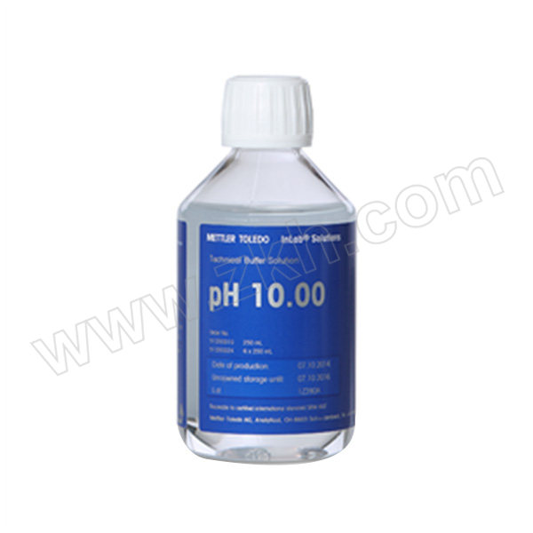 METTLER TOLEDO/梅特勒-托利多 pH缓冲液（Technical ） 51350010 pH10.00  1瓶x250mL 1瓶