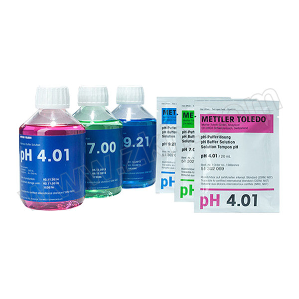 METTLER TOLEDO/梅特勒-托利多 pH缓冲液（NIST/DIN） 51350058 pH10.012  1瓶*250mL 1瓶
