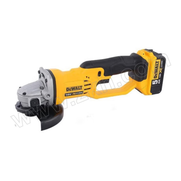 DEWALT/得伟 18V 锂电角磨机 DCG412K100P2 两电一充 18V/5Ah 1台