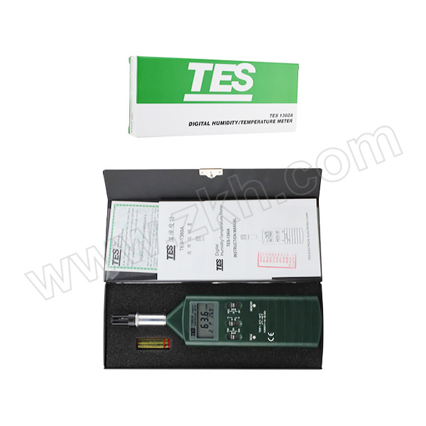TES/泰仕 记忆式温湿度计 TES-1360A 1件