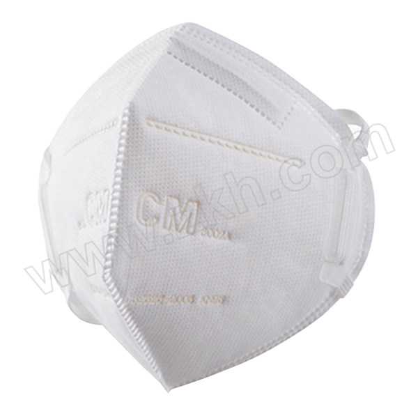 CM/朝美 折叠式颗粒物防护口罩 6002A-1 KN95 头戴式 1个