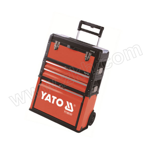 YATO/易尔拓 拉杆式工具箱 YT-09101 520×320×720mm 1只