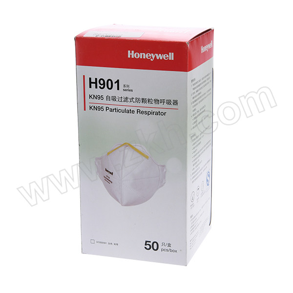 HONEYWELL/霍尼韦尔 H901系列折叠口罩 H1005591 KN95 耳戴式 50只 1盒