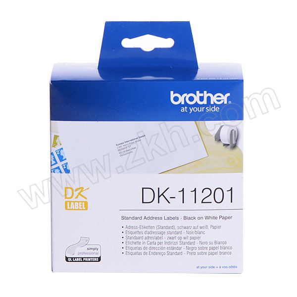 BROTHER/兄弟 标准地址标签 DK-11201 白底黑字 29×90mm 1个
