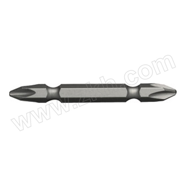 SHAOWEI/少威 6.35MM系列双头十字形螺丝批头(B级) BS63565PH2PH2-B PH2×PH2×65×6.35 1包