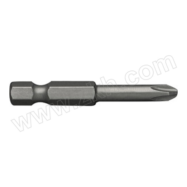 SHAOWEI/少威 6.35MM系列十字形螺丝批头 BS635652.5PH1 PH1*2.5*65*6.35 1包