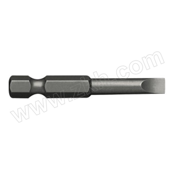 SHAOWEI/少威 6.35mm系列一字形螺丝批头 BS635150SL6 SL6×0.85×150×6.35 1包
