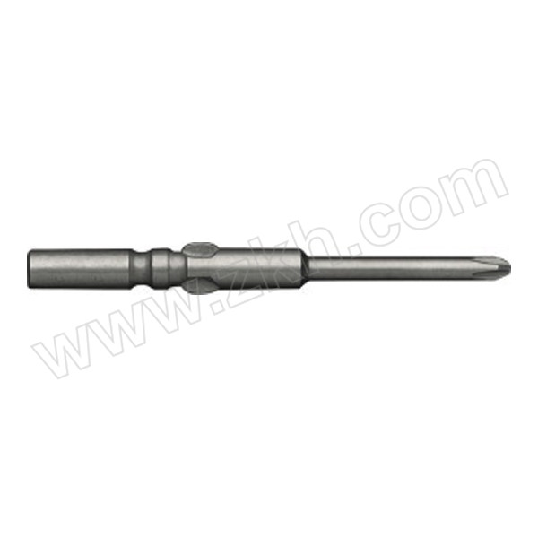 SHAOWEI/少威 5MM系列圆柄十字形电动螺丝批头 BR5802.5PH0 PH0*2.5*80*5 1包