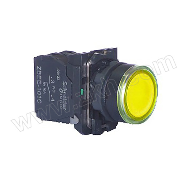 SCHNEIDER/施耐德电气 带灯按钮(黄) XB5-AW35B1C ZB5AW353C+ZB5AW0B51C 1个