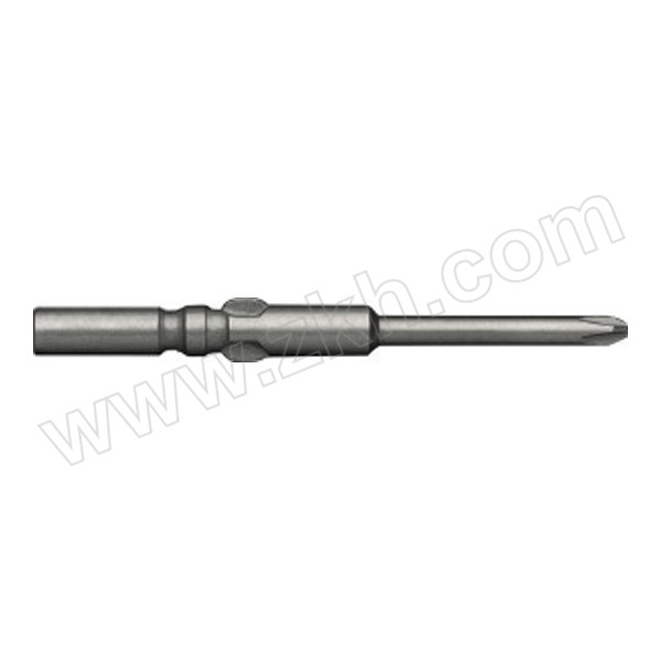 SHAOWEI/少威 6MM系列圆柄十字形电动螺丝批头 BR6602.5PH0 PH0×2.5×60×6mm 1包
