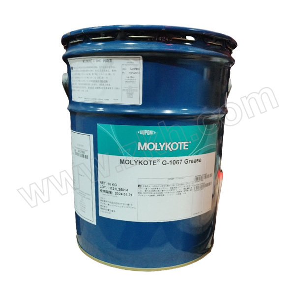 MOLYKOTE/摩力克 钢/玻纤塑料润滑剂 MLK-G-1067-16KG 16KG 1桶