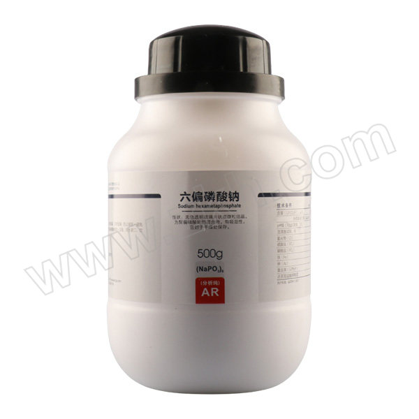 XL/西陇 六偏磷酸钠 1010440101700 CAS号10124-56-8 500g 1瓶