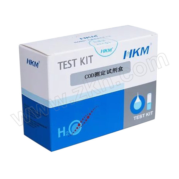 HKM/环凯微生物 COD(HR)测定试剂盒 090800 0~30~60~120~200~250mg/L 50次 1盒