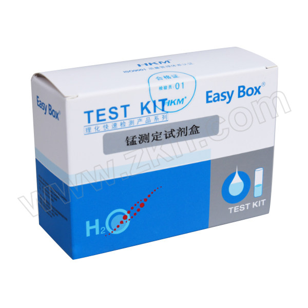 HKM/环凯微生物 锰测定试剂盒 090190 0.1-0.5-1-2-5-10mg/L 50次 1盒