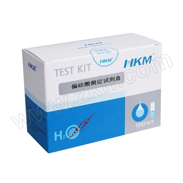 HKM/环凯微生物 偏硅酸测定试剂盒 090450 5-10-15-25-50-80-120-200mg/L 50次 1盒
