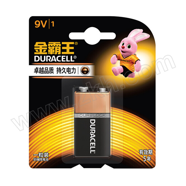 DURACELL/金霸王 9V碱性电池 1粒装 1粒
