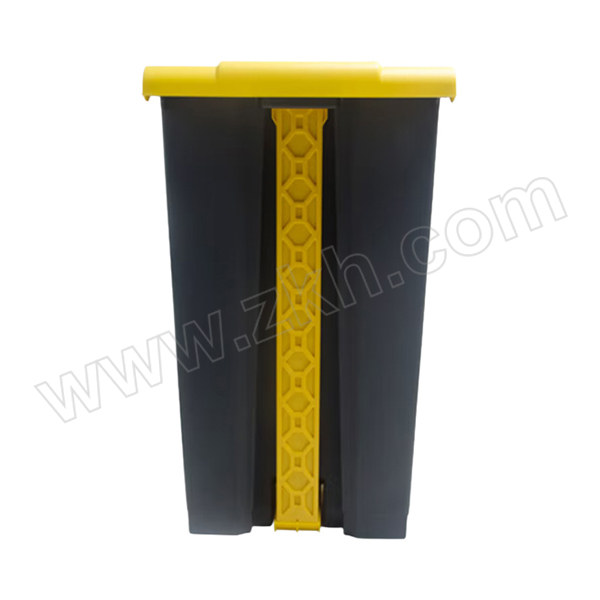 CHAOBAO/超宝 脚踏式垃圾桶 B2-010D 480×416×826mm 87L 灰色+黄色 1个