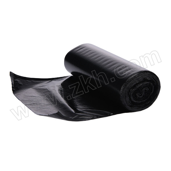 XLK/小箩筐 黑色连口垃圾袋(新料) LH5060-30只装 50×60cm 厚度0.8丝 30只 1卷